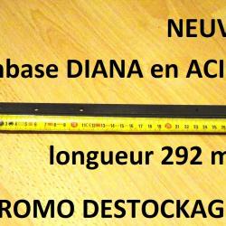reglette embase acier lunette carabine DIANA longueur 292mm à 12.00 E!!- VENDU PAR JEPERCUTE (HUB85)