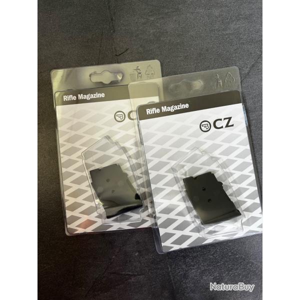 LOT 2x chargeurs polymre 5 coups 22lr cz455
