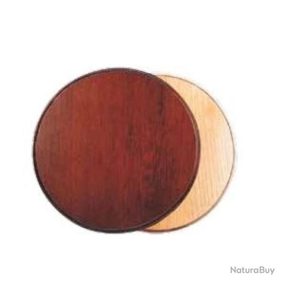 ECUSSON TROPHEE SANGLIER DIAM.13CM BOIS FONCE