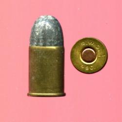.450 BullDog - balle plomb arrondie - marquage RWS 450 (2)