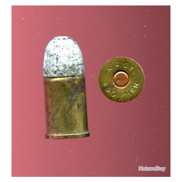 .450 BullDog - balle plomb arrondie - marquage : K&C 450 WIEN 450 (4)