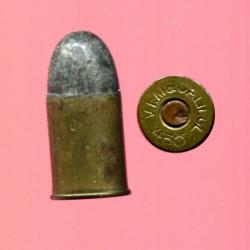 .450 BullDog - balle plomb arrondie - marquage : VFM &C A LIEGE 450 (6)