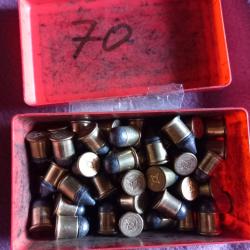 Balles 9mm flobert rondes / coniques boîte neuf 9 mm annulaire