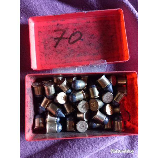 Balles 9mm flobert rondes / coniques bote neuf 9 mm annulaire