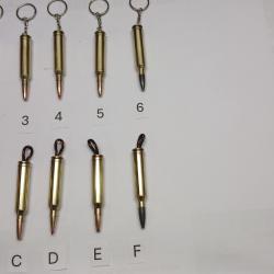 Porte-clés 7 mm Remington Magnum