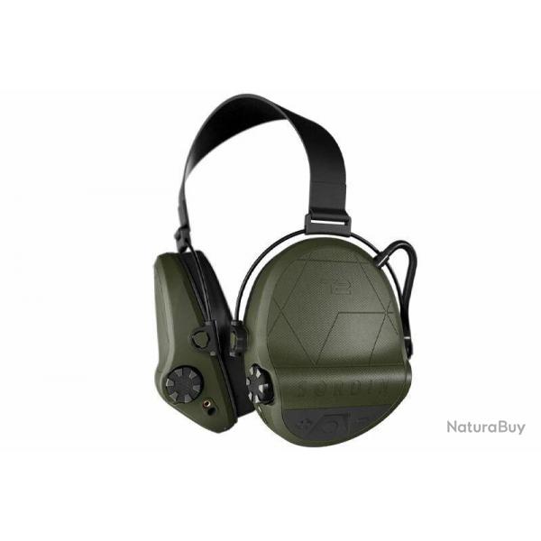 Casque électronique Suprême T2 Neckband vert Sordin