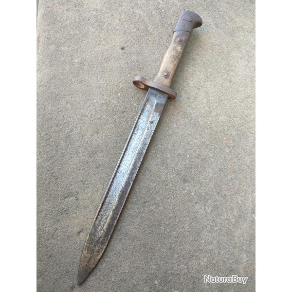 Baonnette austro hongroise ou allemande ww1 type Sg 71/84