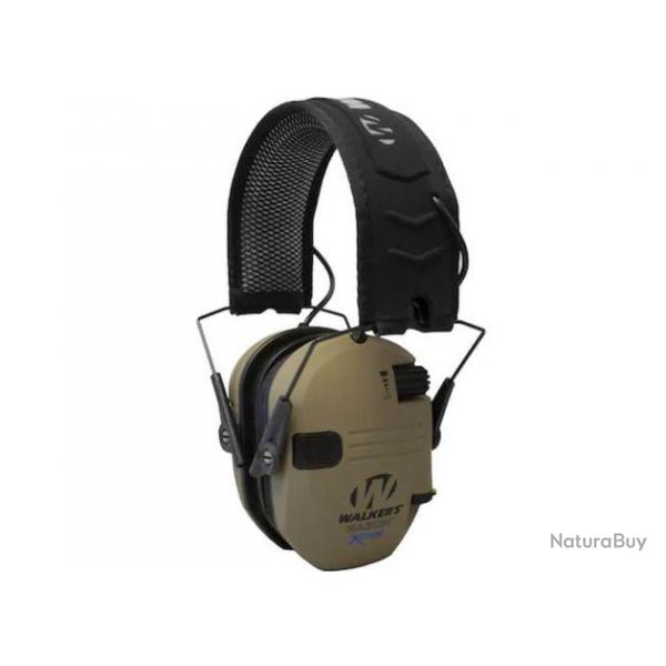 Casque anti-bruit lectronique Walker's Razor X-TRM - Kaki