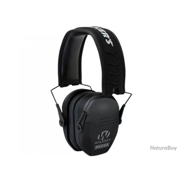 Casque anti-bruit Walker's Razor Passif - Noir
