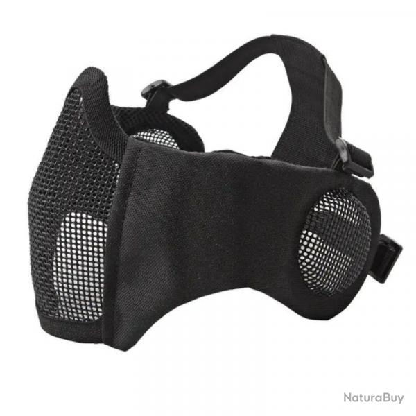MASQUE STRIKE SYSTEMS GRILLAGE AVEC PROTETION OREILLES Noir