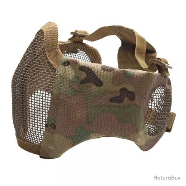 MASQUE STRIKE SYSTEMS GRILLAGE AVEC PROTETION OREILLES Multicam