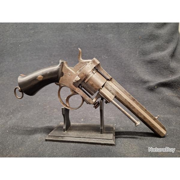 Revolver  Broche ligeois, Cal. 9mm - 1 sans prix de rserve !!