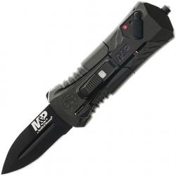 Couteau Smith&Wesson M&P OTF Compact Automatique Lame Spear Point Acier AUS-8 Manche Alu SW1219171