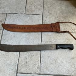 Machette armée américaine, lame droite  marquée  LEGITIMUS COLLINS
