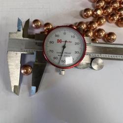 Manu le fabricant d'ogives MPF 500 Balles Rondes Ø 454 TMJE projectiles plombs cuivrés