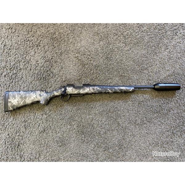 Carabine BERGARA Extreme Calibre 308 Win + Silencieux FREYR & DEVIK + Embases pour montage optique