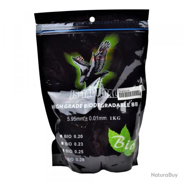Billes Biodgradable 0.28g JS-TACTICAL