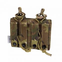 POCHE PORTE-CHARGEURS DOUBLE M4 DAGGER MK1 LASER - CORSO TACTICAL MULTICAM