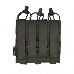 POCHE PORTE-CHARGEURS TRIPLE MP5/MP7 DAGGER LASER - CORSO TACTICAL RANGER GREEN