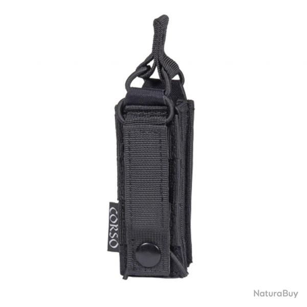 POCHE PORTE-CHARGEUR SIMPLE POUR PISTOLET DAGGER MK1 LASER - CORSO TACTICAL NOIR