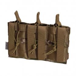 POCHE PORTE-CHARGEURS TRIPLE M4 DAGGER MOLLE - CORSO TACTICAL MULTICAM