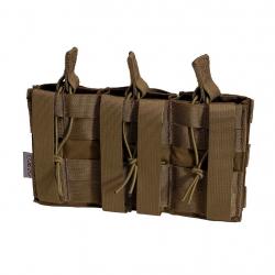 POCHE PORTE-CHARGEURS TRIPLE M4 DAGGER MOLLE - CORSO TACTICAL COYOTE