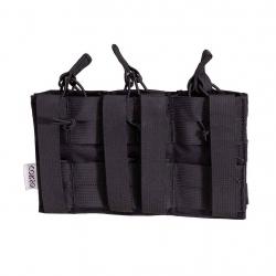POCHE PORTE-CHARGEURS TRIPLE M4 DAGGER MOLLE - CORSO TACTICAL NOIR