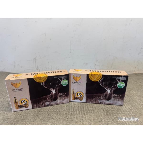LOT DE 2 BOTES DE FOX BULLETS CALIBRE 30-06 - 1 Sans prix de rserve