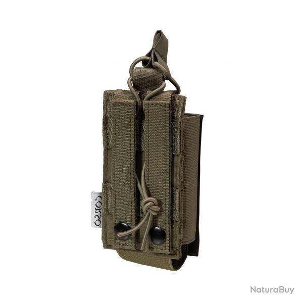 POCHE POUR TALKIE-WALKIE DAGGER MOLLE - CORSO TACTICAL RANGER GREEN