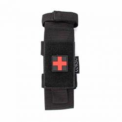 POCHETTE PORTE-TOURNIQUET ET CISEAUX MOLLE - CORSO TACTICAL NOIR