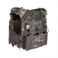 GILET TACTIQUE PORTE-PLAQUES DRAKE MK4 - CORSO TACTICAL MULTICAM NOIR