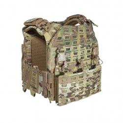 GILET TACTIQUE PORTE-PLAQUES DRAKE MK4 - CORSO TACTICAL MULTICAM