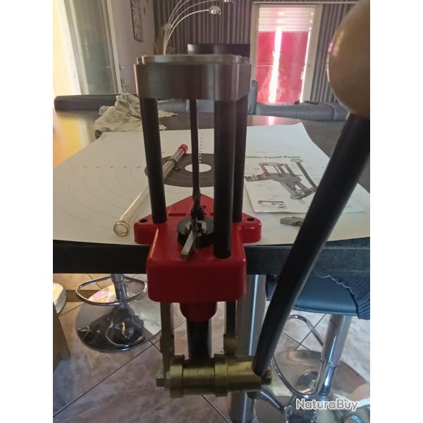 Presse de rechargement 4 stations Lee Classic Turret Press.