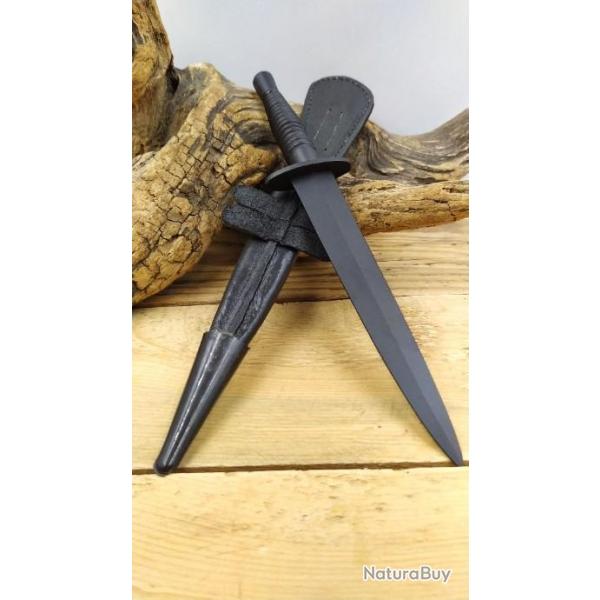 SUPERBE DAGUE ANGLAISE TYPE SHEFFIELD MANCHE ACIER GAMME MILITARIA SPCIAL COLLECTIONNEURS 25p