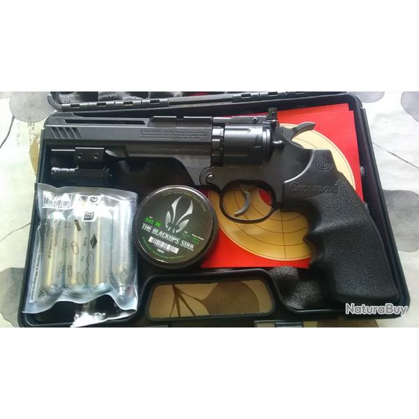 revolver crossman vigilante c02 4.5