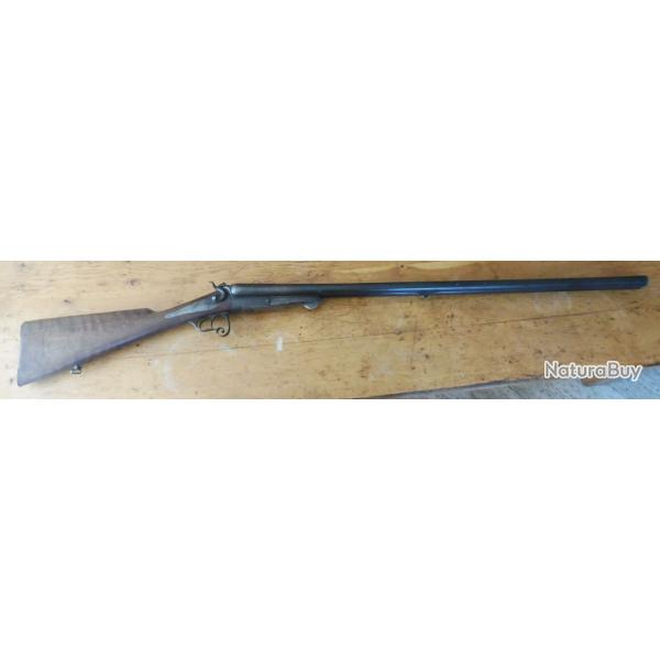 fusil de chasse systeme lefaucheux a chien calibre 12 chambr 65