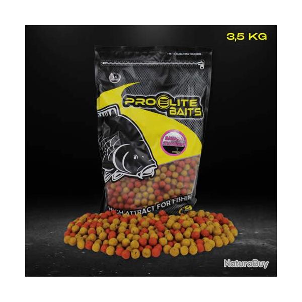 Bouillettes Pro Elite Baits Banana & Strawberry 14mm 3.5kg