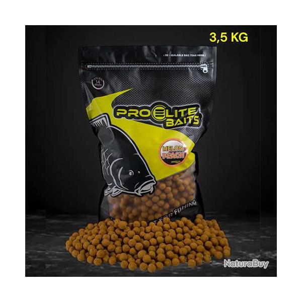 Bouillettes Pro Elite Baits Melon & Peach 14mm 3.5kg