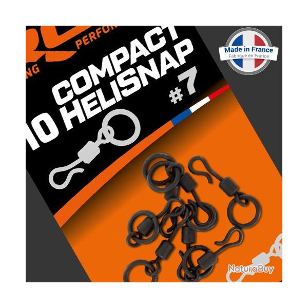 Emerillon  Anneau ROK Compact HeliSnap T.7 (par 10)