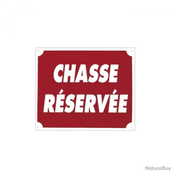 Panneaux Akilux Europarm " Chasse rserve " 30 x 25 cm