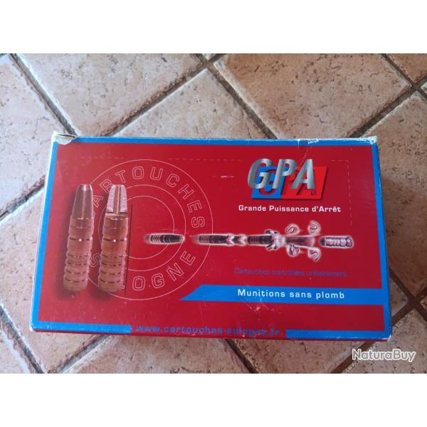 Lot de 5 botes de balles GPA  7RM