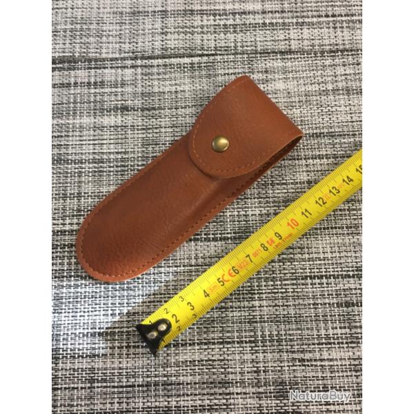 tui de poche marron pour couteau