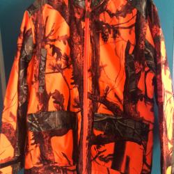 veste de chasse neuf jamais porter percussion palombe ghost camo blaze  taille L