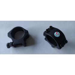 COLLIERS  POUR MONTAGE FIXE D30 BH10 ALU
