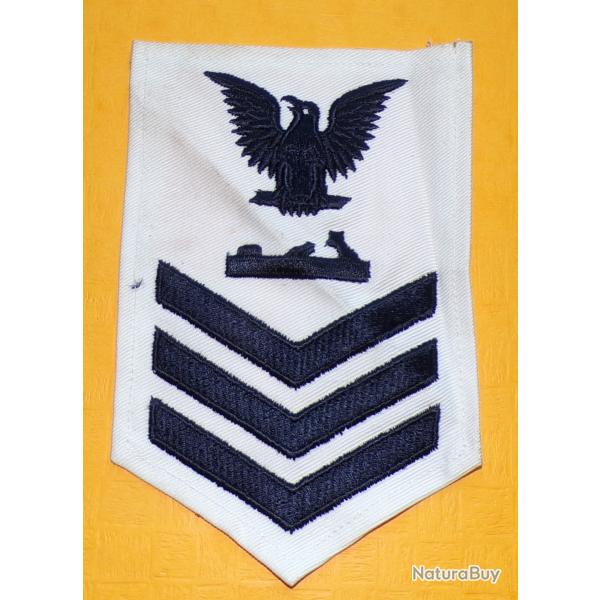 ARMEE AMERICAINE U.S : TISSU DE L' U.S NAVY ,  CHARPENTIER  , BON ETAT VOIR PHOTOS . POUR TOUT RE