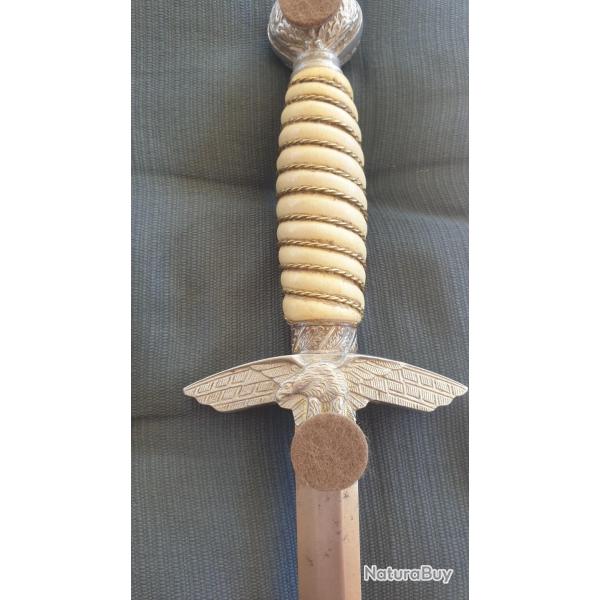 Dague d'officier luftwaffe WW2 authentique