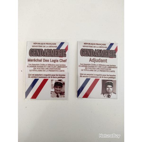Carte de gendarmerie magniet le Gendarme de Saint-Tropez