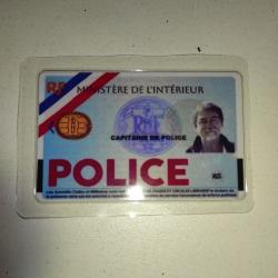 Carte de police nationale les rivières pourpres olivier Marchal