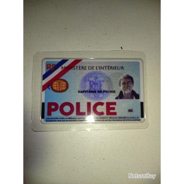 Carte de police nationale les rivires pourpres olivier Marchal
