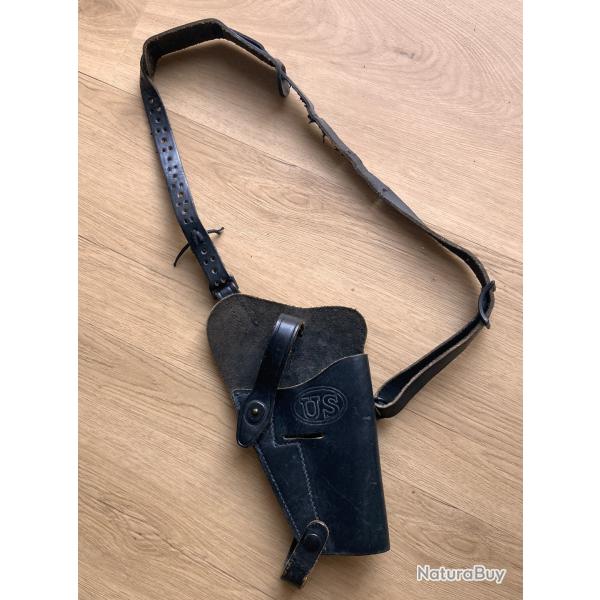 Ceinture Cosplay Leon Kennedy – Harnais Cuir Avec Holster, Style Punk Pour Déguisement Et Accessoire